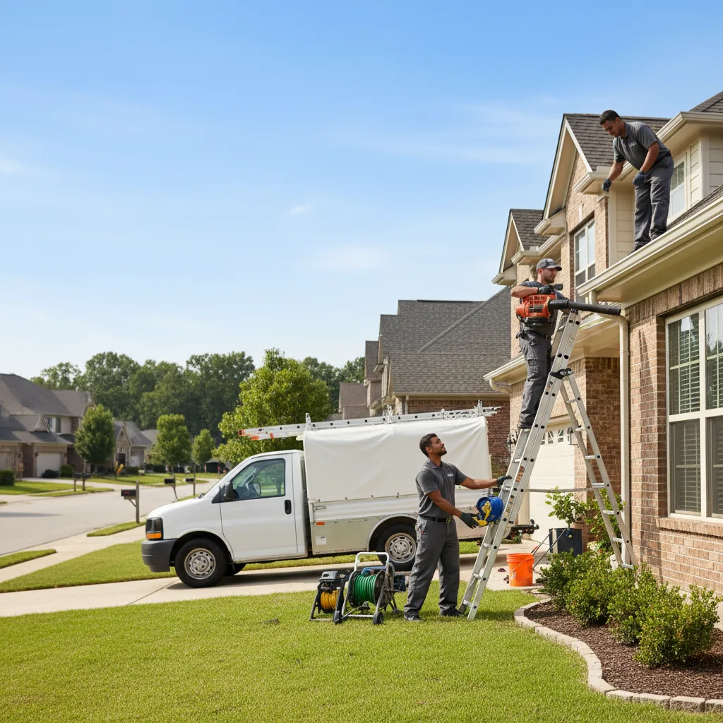 Home Gutter Service in Hanna, OK near me